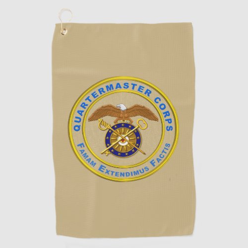 Quartermaster Corps Golf Towel