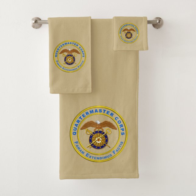 Quartermaster Corps QM Bath Towel Set (Insitu)