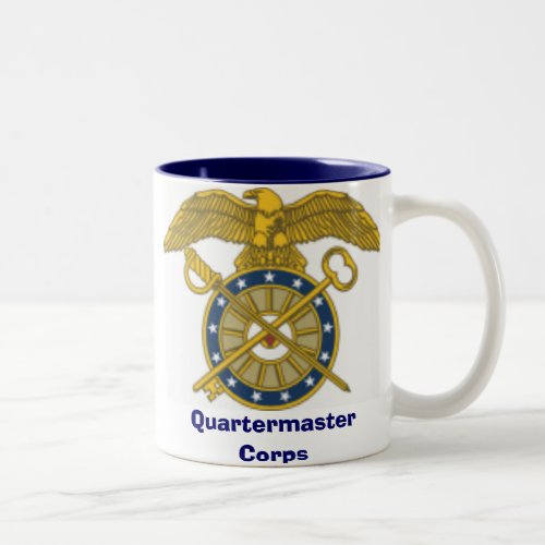quartermaster corps Quartermaster Corps Two_Tone Coffee Mug