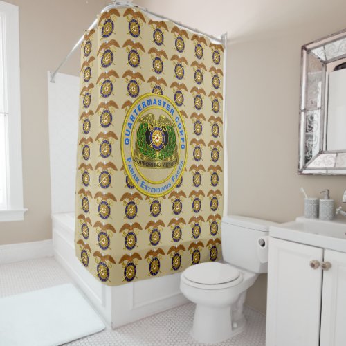 Quartermaster Corps Shower Curtain