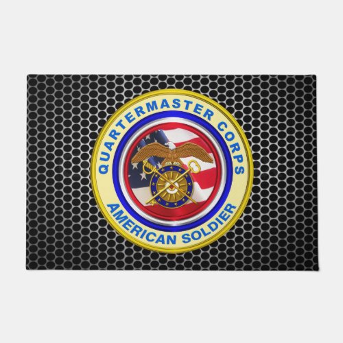 Quartermaster Corps Veteran  Doormat