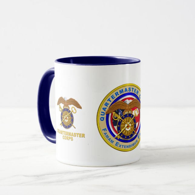  Quartermaster Corps Veteran   Mug (Front Left)