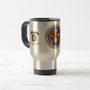 Quartermaster Corps Veteran Travel Mug