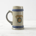 Quartermaster Crest Army Logistics Name Gift Beer Stein at Zazzle
