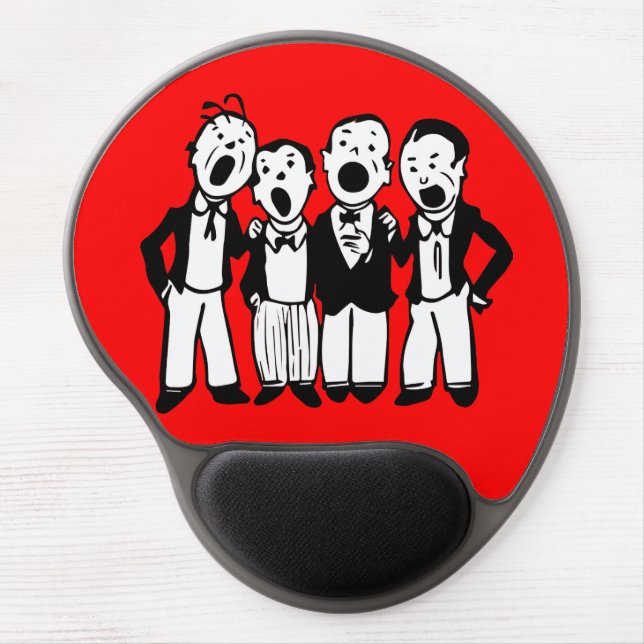 Quartet Gel Mouse Pad (Front)
