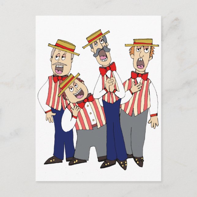 Quartet Postcard (Front)