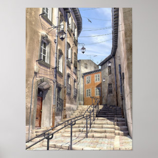 Quartier du Panierà Marseille Poster