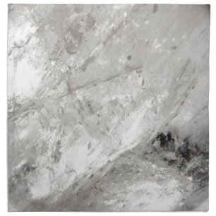 quartz crystal zen love healing stone sparkles cloth napkin