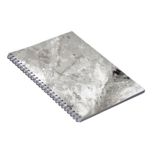 quartz crystal zen love healing stone sparkles notebook