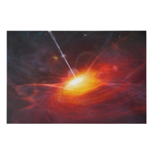 Quasars. Faux Canvas Print