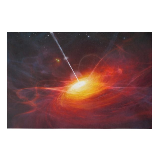 Quasars. Faux Canvas Print (Front)