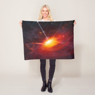 Quasars. Fleece Blanket