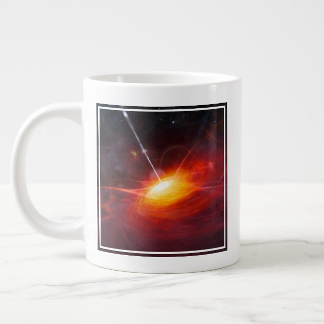Quasars. Giant Coffee Mug (Left)