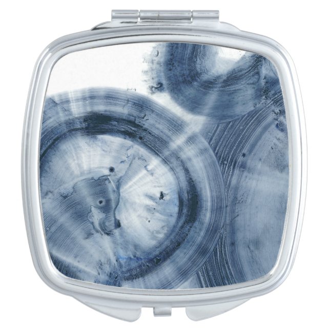 Quasars - Inky Blue Circles Compact Mirror (Front)