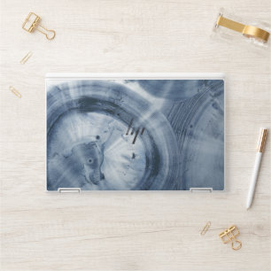 Quasars - Inky Blue Circles HP Laptop Skin