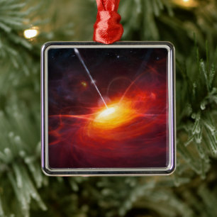 Quasars. Metal Ornament