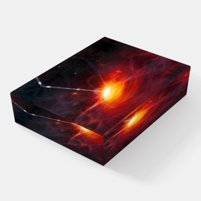 Quasars. Paperweight (Angled)
