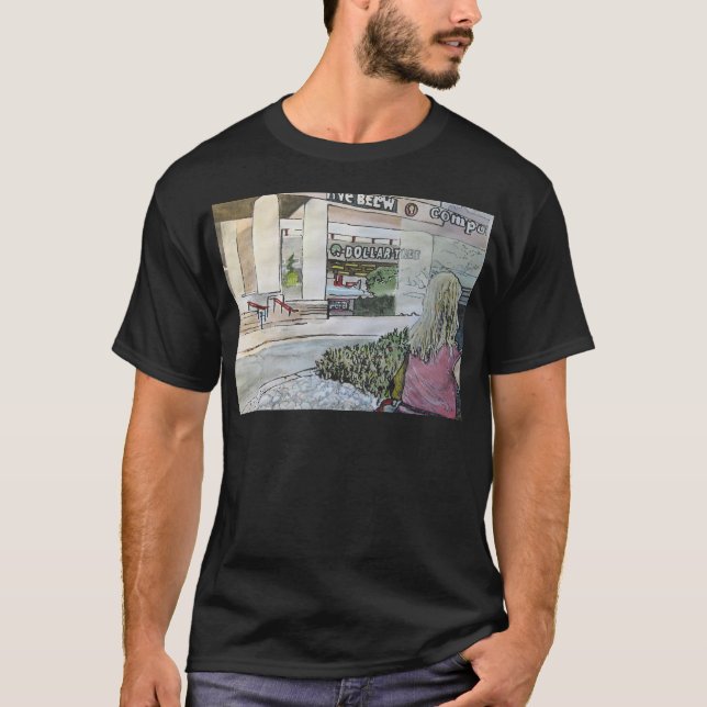 Quasi-Oriental Rock Garden T-Shirt (Front)