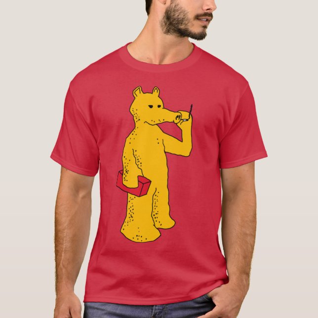 quasimoto smoking vintage T-Shirt (Front)