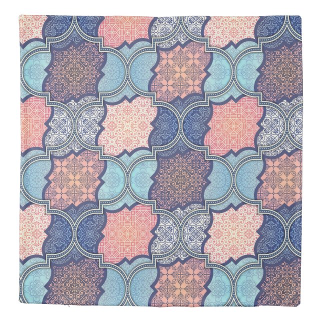 Quatrefoil Duvet Cover (Back)