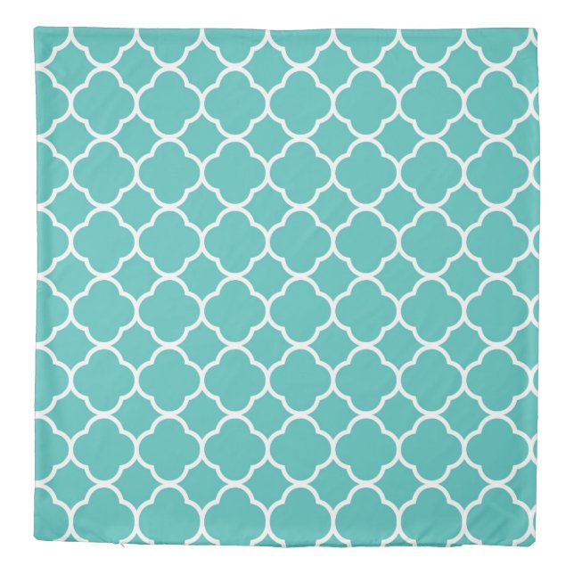 Quatrefoil Duvet Cover (Back)