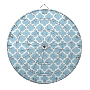 Quatrefoil Lattice Trellis Pattern Any Color Dartboard