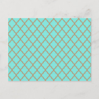 Quatrefoil Postcard