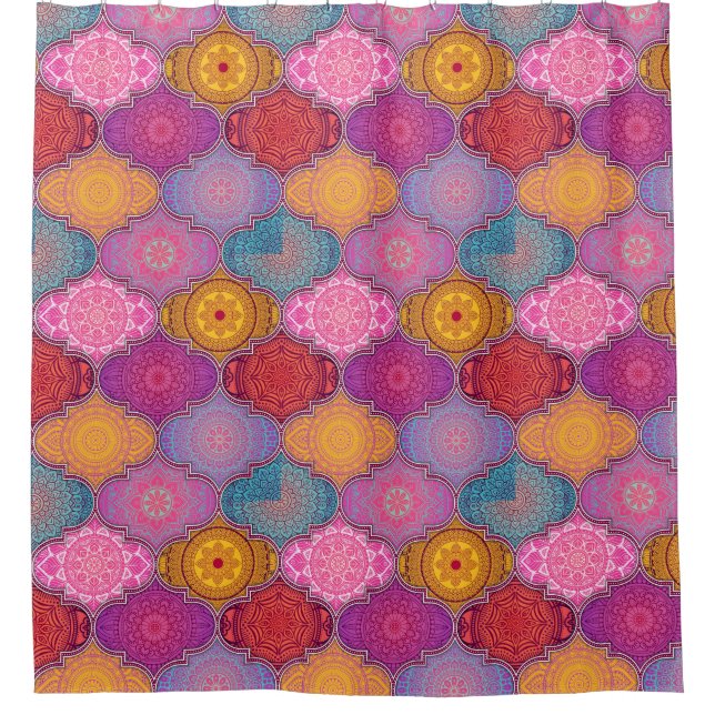 Quatrefoil Shower Curtain (Front)