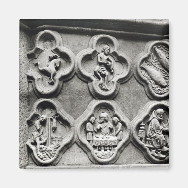 Quatrefoils with the Signs of the Zodiac Magnet (Front)