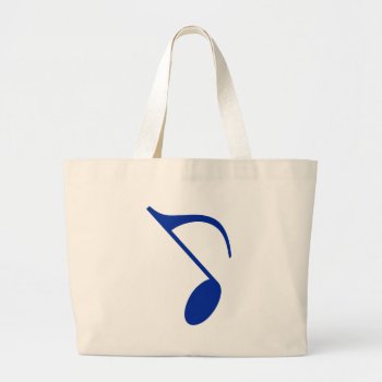 Quaver Large Tote Bag by auraclover at Zazzle