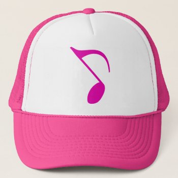 Quaver Trucker Hat by auraclover at Zazzle