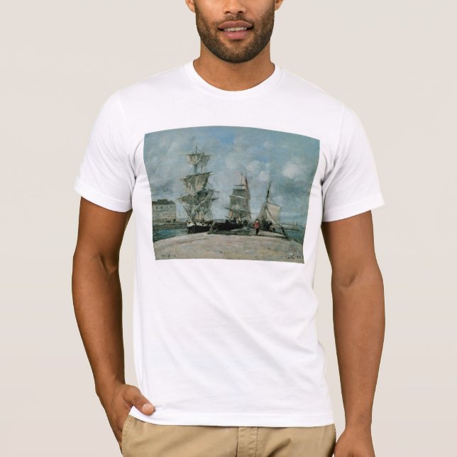 Quay at Honfleur T-Shirt (Front)
