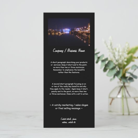 Quayside View at Night (Standing Front)