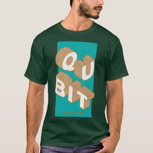 Qubit Quantumbit  T_Shirt