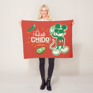 ¡Qué chido! "So Cool" Mickey Mouse Fleece Blanket