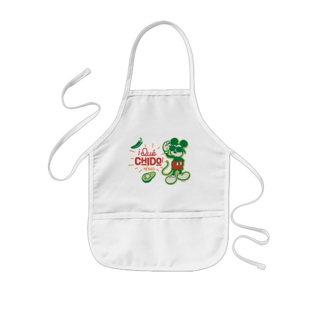 ¡Qué chido! "So Cool" Mickey Mouse Kids' Apron (Front)