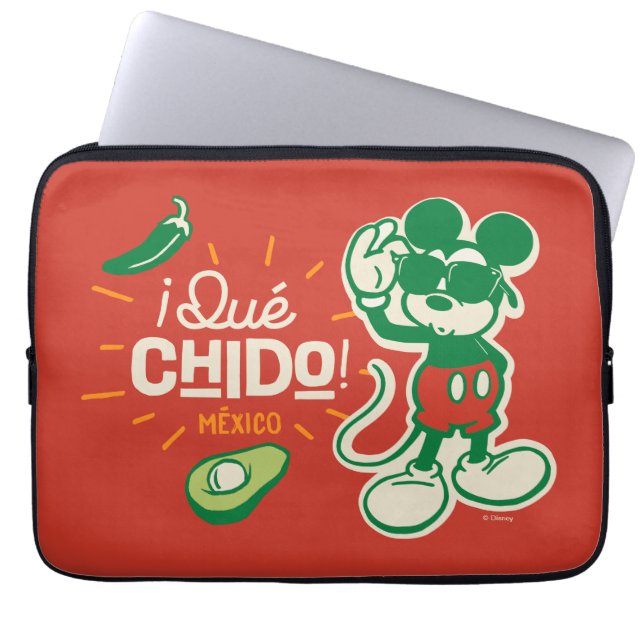 ¡Qué chido! "So Cool" Mickey Mouse Laptop Sleeve (Front)