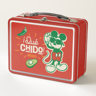 ¡Qué chido! "So Cool" Mickey Mouse Metal Lunch Box
