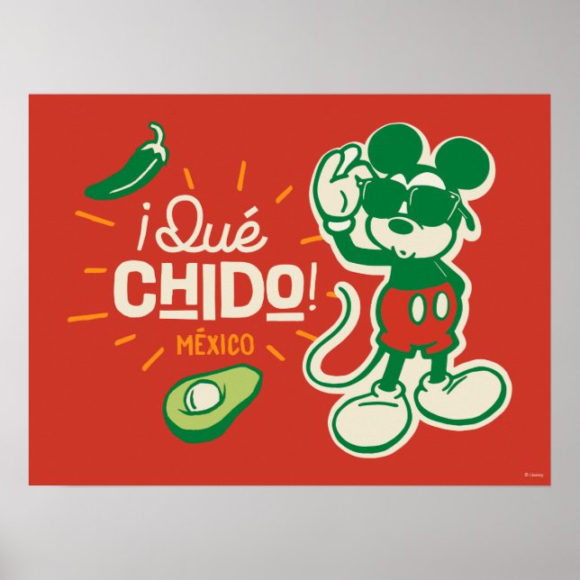 ¡Qué chido! "So Cool" Mickey Mouse Poster (Front)