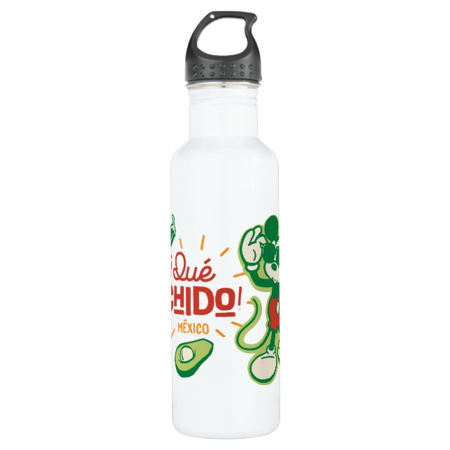 ¡Qué chido! "So Cool" Mickey Mouse Stainless Steel Water Bottle (Front)