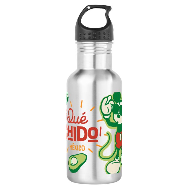 ¡Qué chido! "So Cool" Mickey Mouse Stainless Steel Water Bottle (Front)