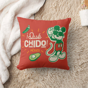 ¡Qué chido! "So Cool" Mickey Mouse Throw Pillow