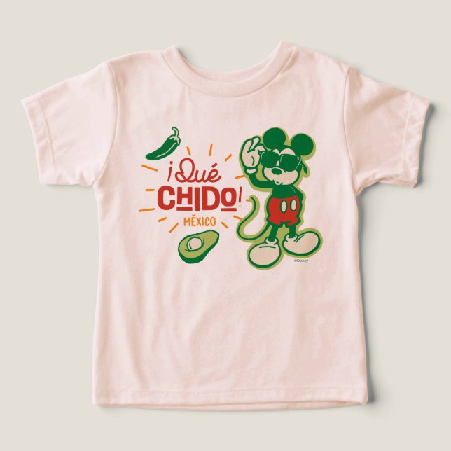¡Qué chido! "So Cool" Mickey Mouse Toddler T-shirt (Design Front)