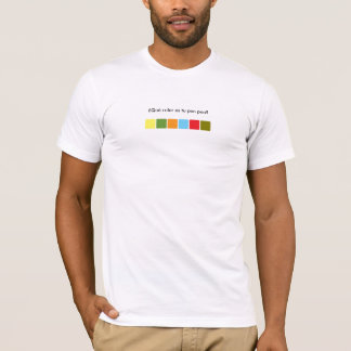¿Qué color es tu pee pee? T-Shirt