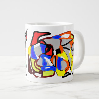 Que Mondo Mug by NYC Digital Artist Jacob Keum