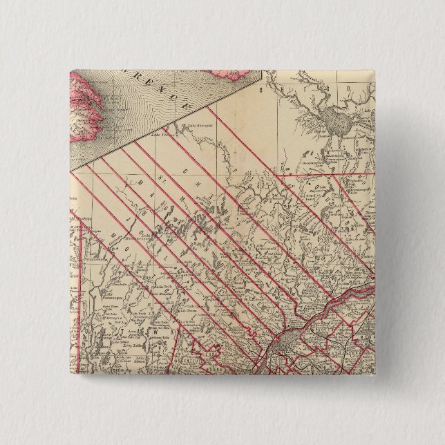 Quebec 3 pinback button (Front)