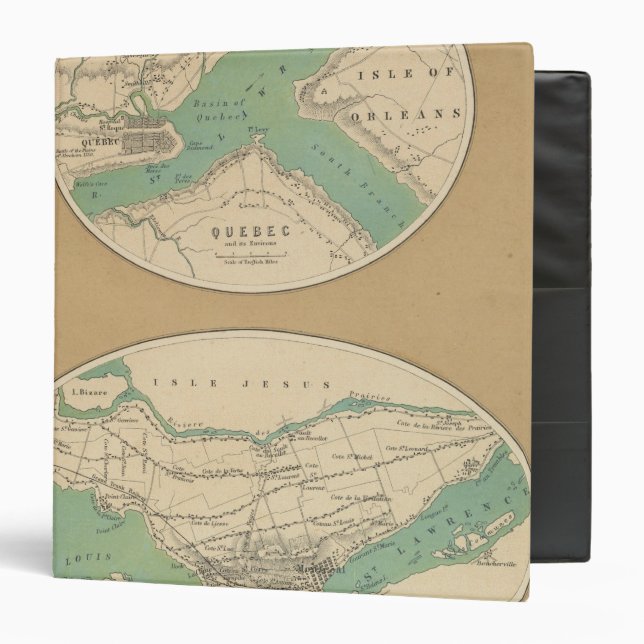 Quebec and its Environments 3 Ring Binder (Front/Inside)
