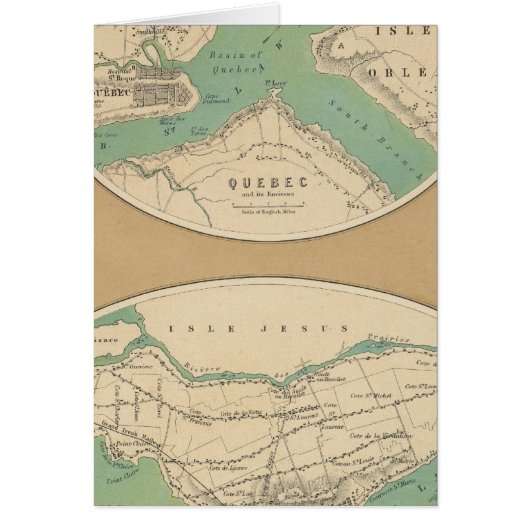 Quebec and its Environments Cards (Front)