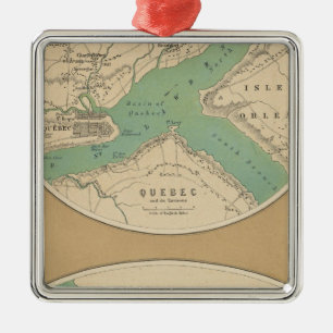 Quebec and its Environments Metal Ornament