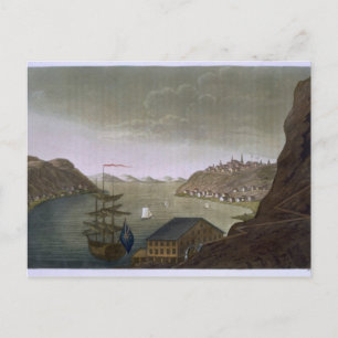Quebec and the St. Lawrence River, plate 4 from 'L Postcard